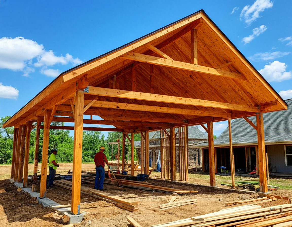 Montazh-stropilnoj-sistemy-krovli